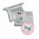 Andry White Kit Brackets Cerámicos Ranura Metálica 20u
