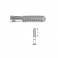 Fresa Carburo H129FSQ.104.023 Cortador Acrílico  Laboratorio 1u Komet
