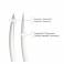 Cytoplast Sutura PTFE No Reabsorbible, Aguja 3/8 Corte Reversible y 16mm, USP 4-0 Hebra 45 cm Osteogenics