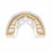 Myobrace para Brackets B2 Accesorio Intraoral Ortodoncia, Transparente, Grande 1 unidad Myofunctional