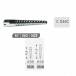 Perno Mooser C055C Ø 0,8mm L9,5mm o L11,5mm Caja 25 unidades Maillefer