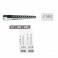 Perno Mooser C055C Ø 0,8mm L9,5mm o L11,5mm Caja 25 unidades Maillefer
