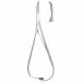 Instrumento para Ligaduras Portaagujas Punta Fina Curvada (Lingual) 14 cm Carl Martin