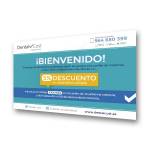 Tarjeta de Bienvenida - Descuento para tu siguiente compra Tarjeta de Bienvenida - Descuento para tu siguiente compra